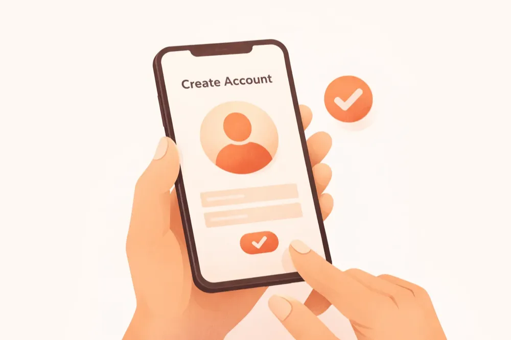 Create your account